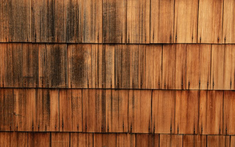 Cedar Siding Repair in Fall